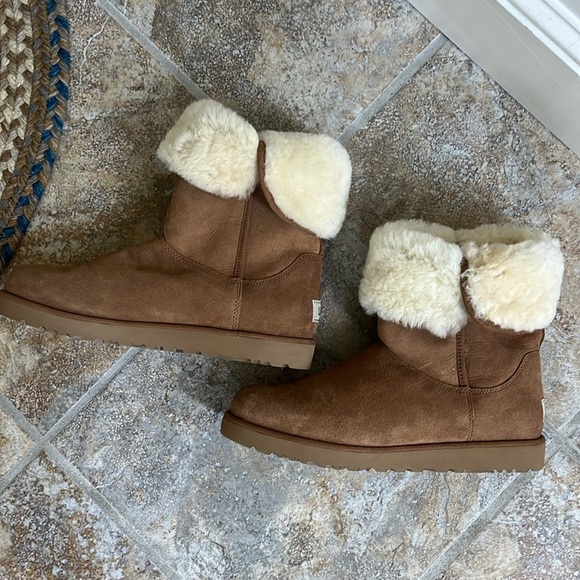 Ugg Michelle Chestnut Boots Size 8.5 NEW - Picture 13 of 16